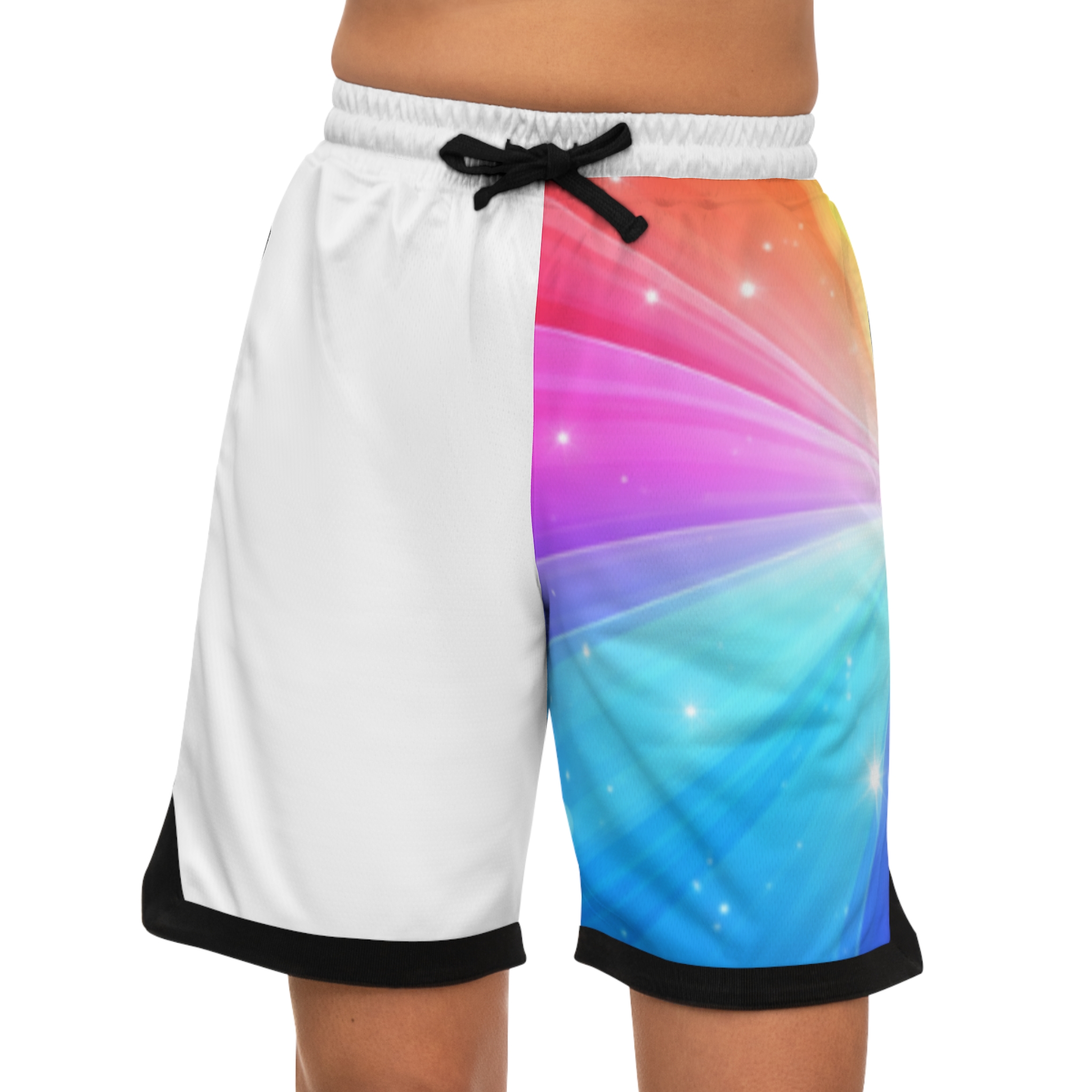 Basketball Rib Shorts (AOP) - Image 4