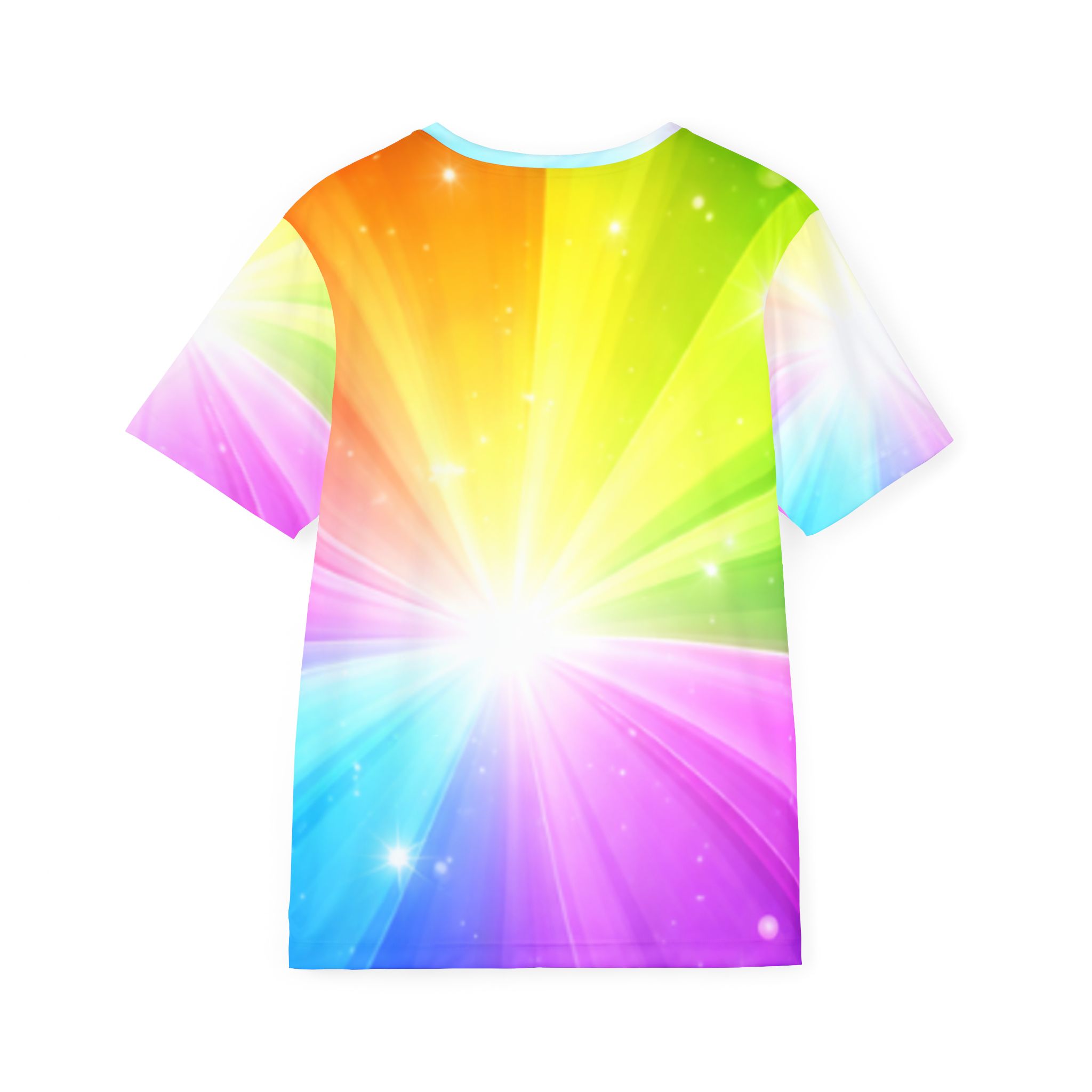 Radiant Rainbow Burst Sports Jersey - Image 2