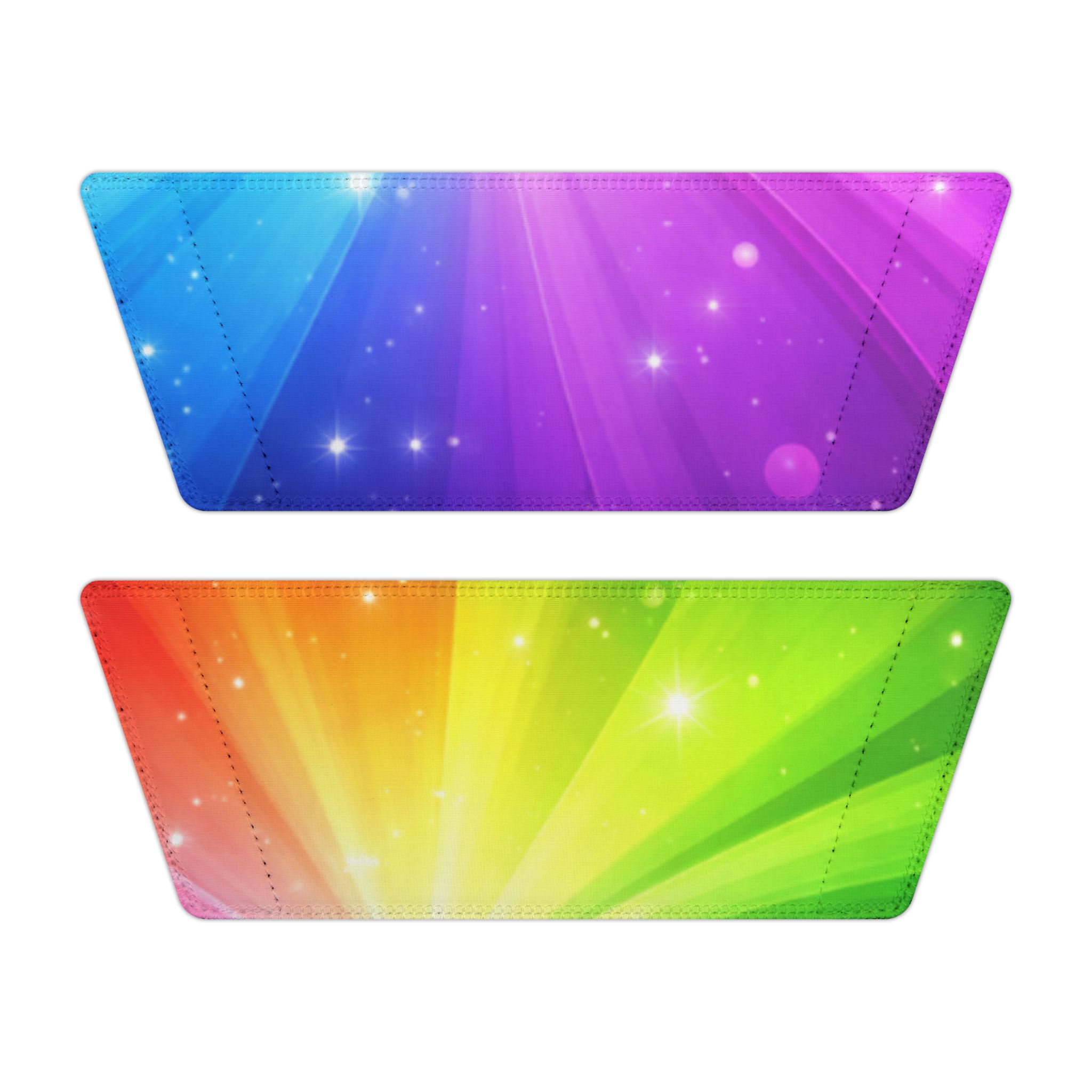 Rainbow Gradient Slide Sandals - Image 8
